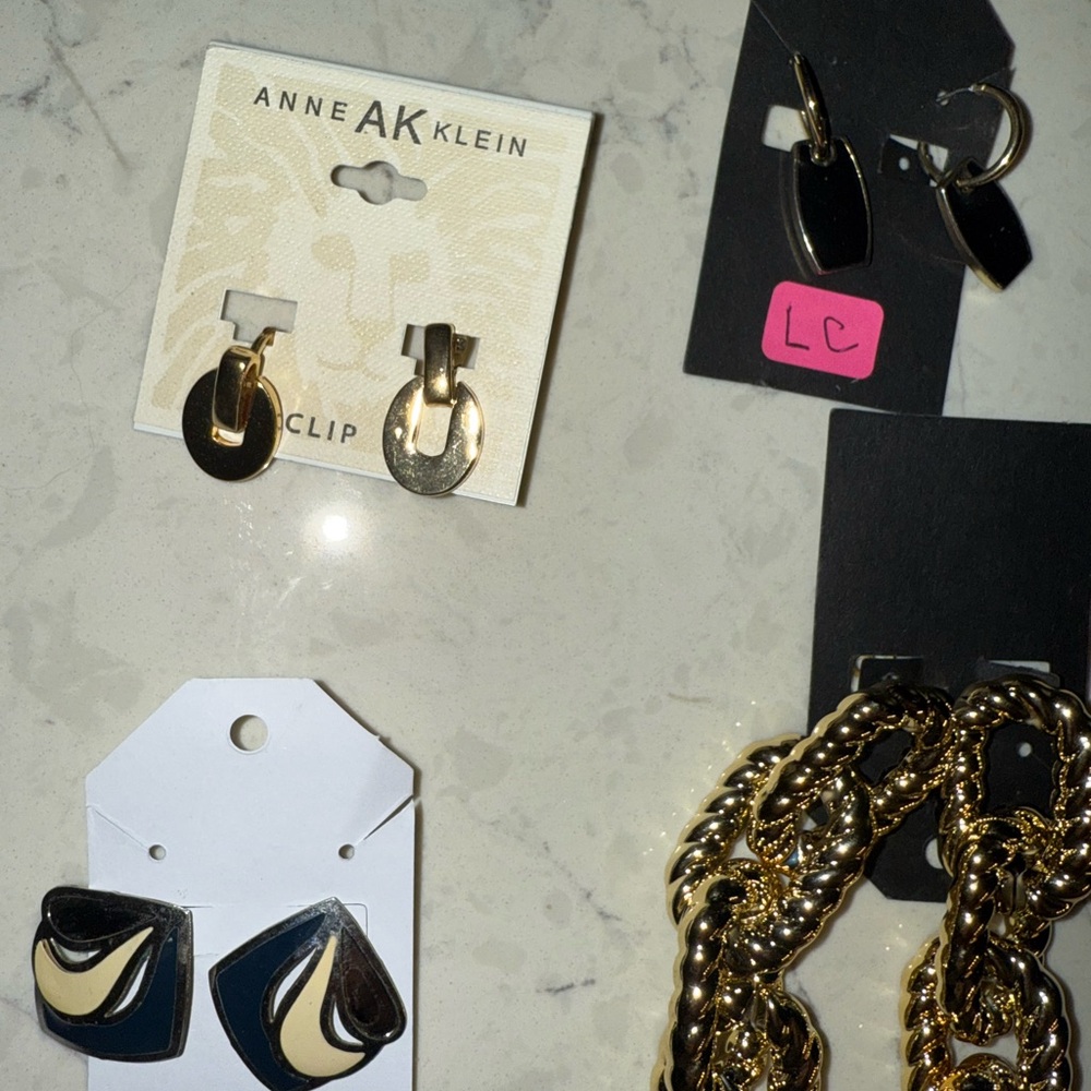 Anne Klein Set of 4 earrings